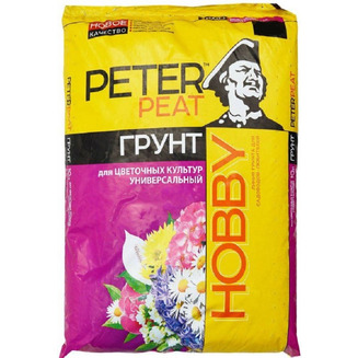 Грунт "Для цветочных культур Универсальный" Peter Peat Линия Хобби 50 л